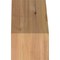 Ekena Millwork 6"W x 10"D x 10"H Westlake Rough Sawn Knee Brace, Western Red Cedar BRC06X10X10WTL00RWR - alternate 2